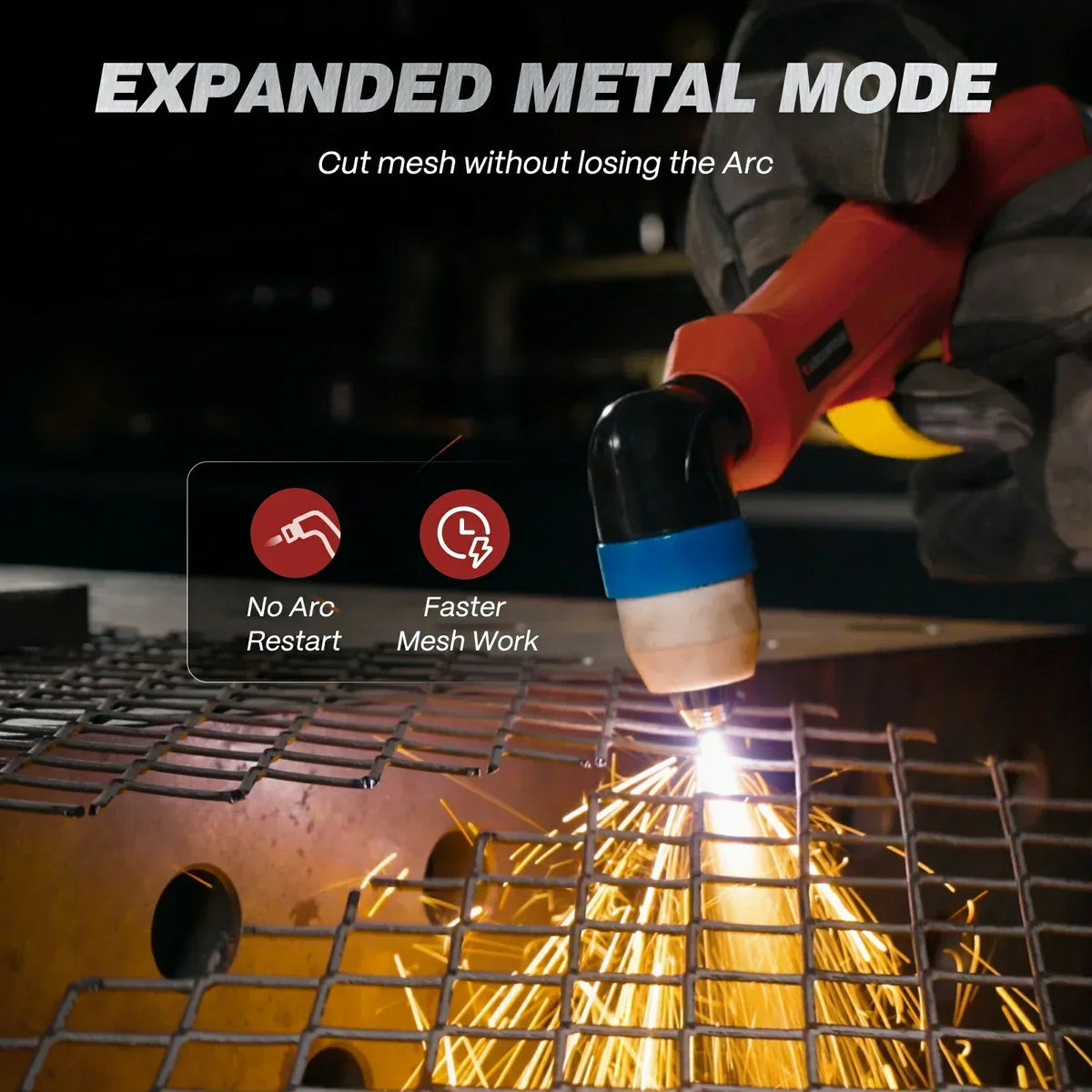 Arccaptain CUT65 HF 65A Heavy-Duty Plasma Cutter