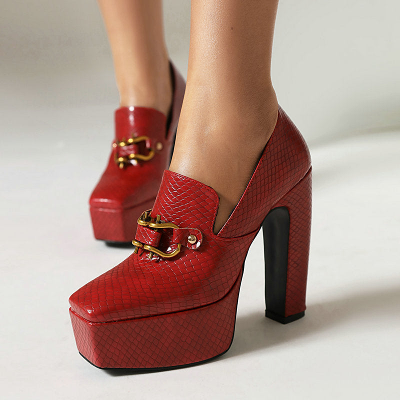 ALESSIA PLATFORM HEELS