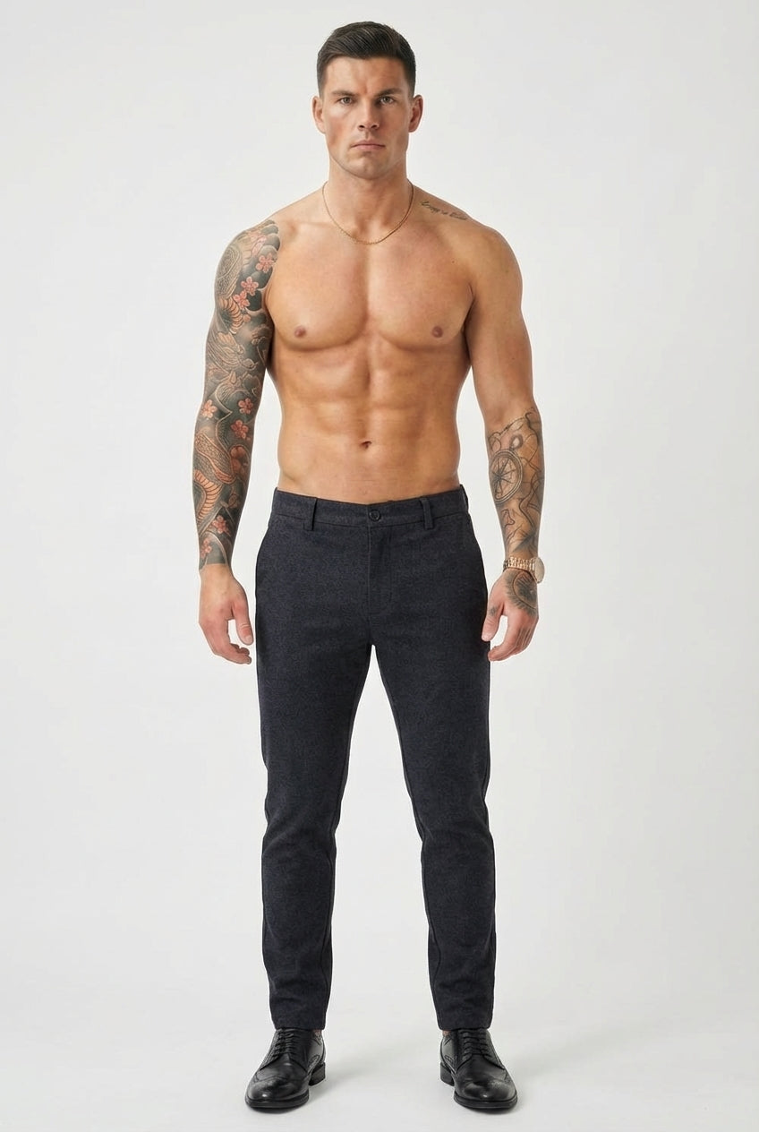 Luca Slim Fit Pants - Blue